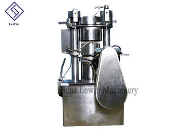 Industrial Hydraulic Oil Press Machine 11kg / Batch Capacity 250mm Oil Cake Diameter