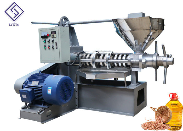 Mustard Seeds Peanuts Cold Press Oil Extractor Spiral Oil Making Machine With Low Nosie