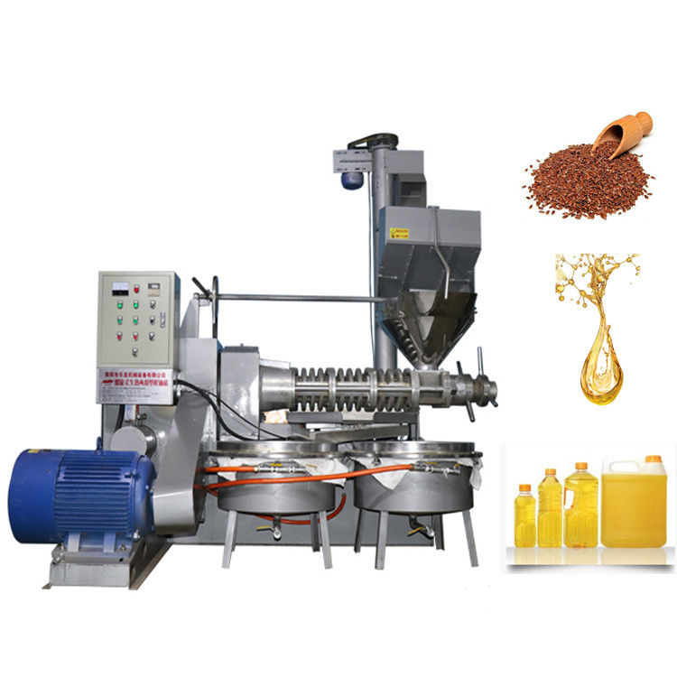 22kw Power Automatic Oil Extractor Sunflower Oil Press Machine High Oil Rate