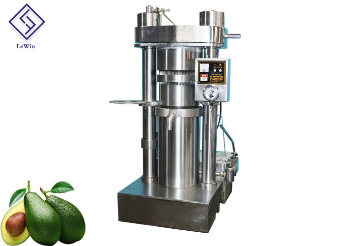 Efficient Hydraulic Avocado Oil Presser Cold Oil Press Machine Simple Operation
