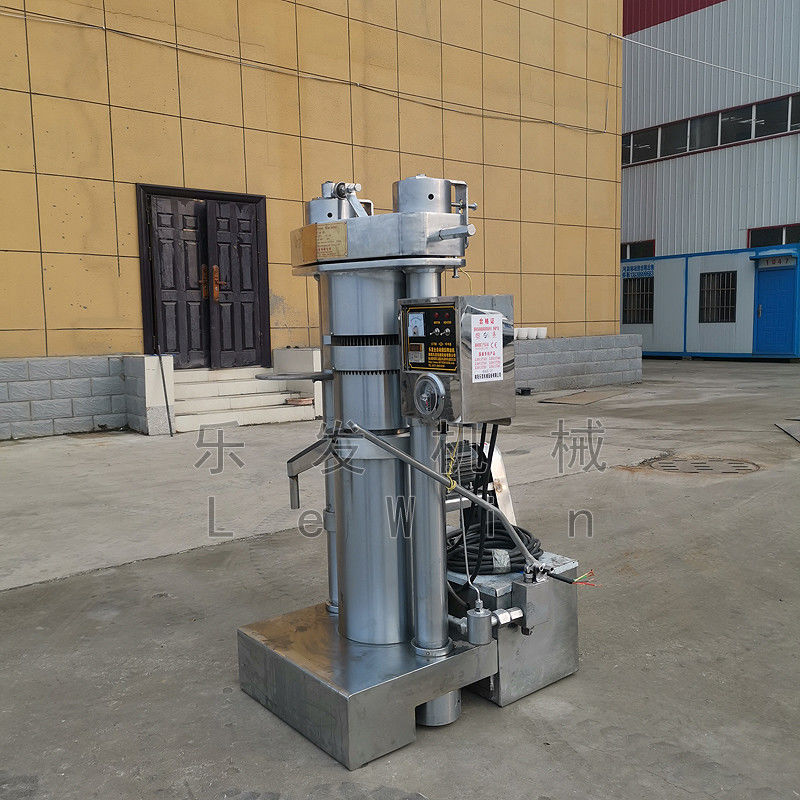 Full Automatic Hydraulic Oil Press Machine 5080 Kg/H Oil Presser
