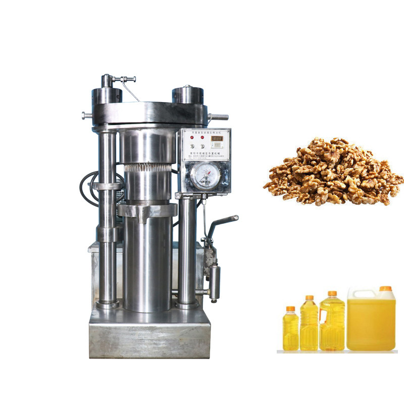 Small Type Olive Oil Cold Press Machine High Oil Rate 185 Mm Oil Cake
