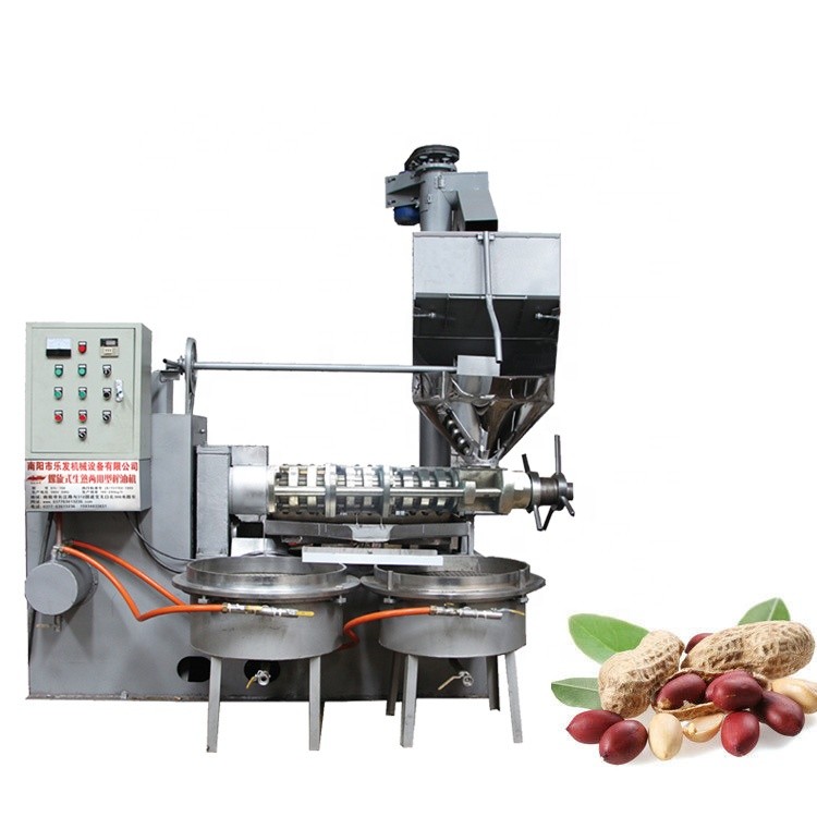 Industrial Screw Oil Press Machine Cold Pressed Oil Extractor With 220