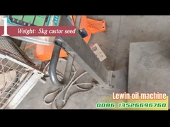 60Mpa castor oil extraction machine oil presser with alloy material