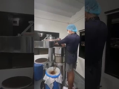 Cocoa butter extract machine