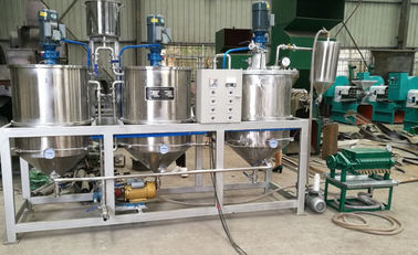 Professional Sunflower Oil Refining Machine , Edible Oil Extraction Machine
