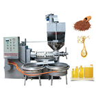 Automatic Screw Oil Press Equipment 160 Kg/H Rapeseed Combined Plant Oil