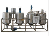 Small Cotton Seed Oil Refinery Machine Food Grade Stainless Steel Material 4000 * 800 * 2100mm