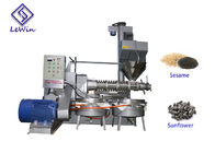 Pignut Spiral Industrial Oil Press Machine Cold Pressed 380V 400 - 750 Kg/H Capacity