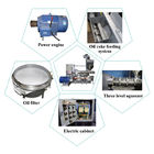 Screw Industrial Oil Press Machine Coconut Oil Processing Machine 400 - 750 Kg/H