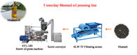 Cold Pressed Mustard Oil Making Machine Screw Type Oil Press Machinery