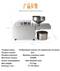 SUS304 Home Use Oil Press Cold Oil Extractor Device