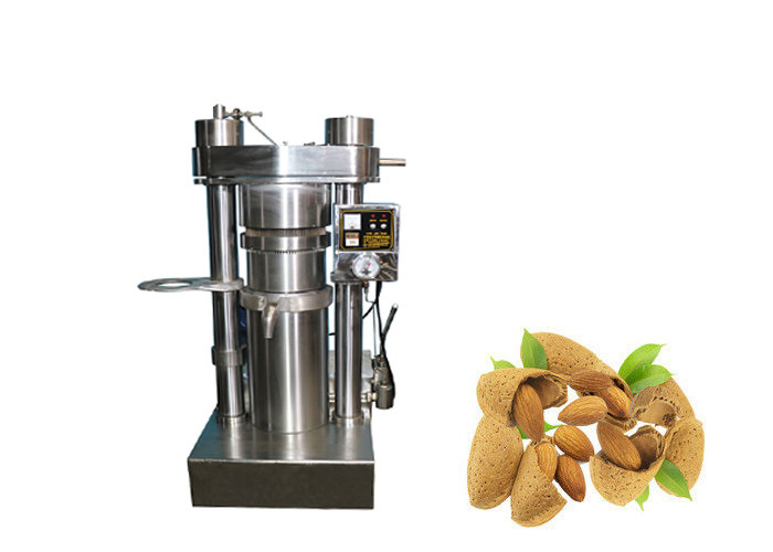 Nuts Hydraulic Oil Press Processing Machines 220V Alloy Steel