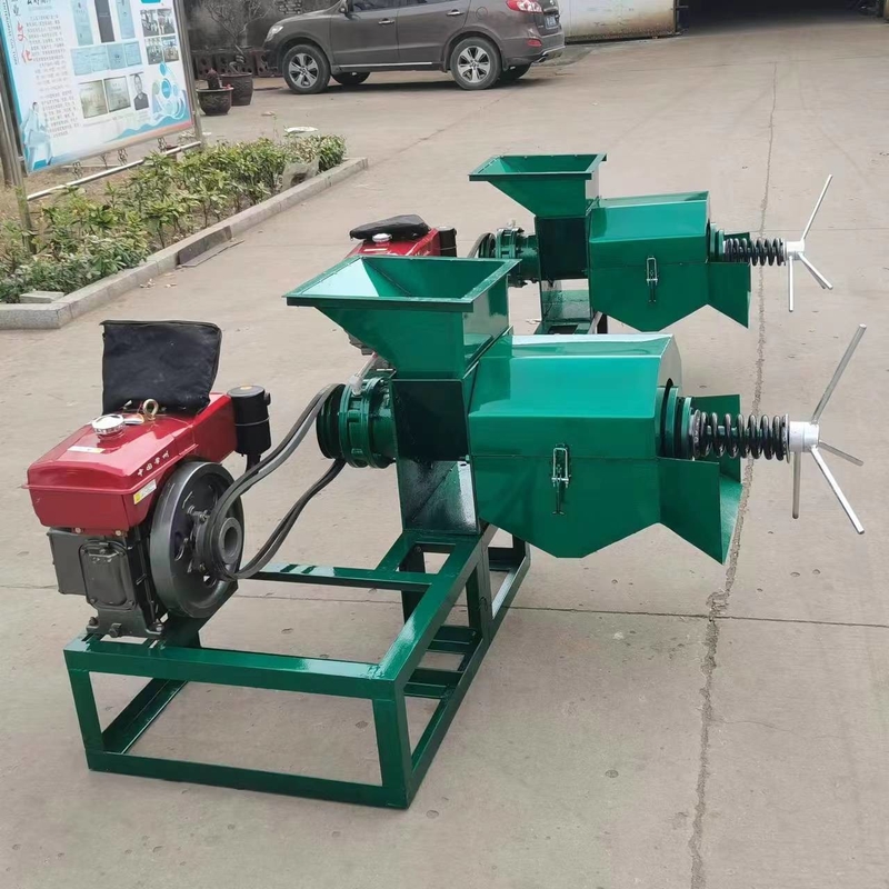 Palm Oil Processing Machine Diesel Type 300kg / H Palm Oil Mill Plant