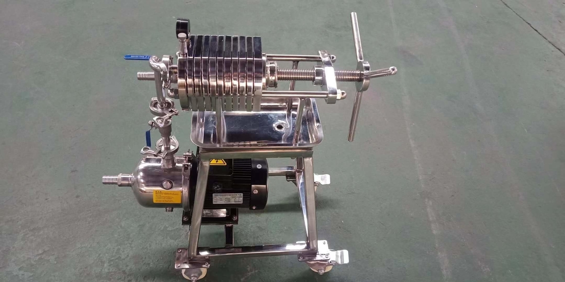 Stainless Steel Oil Filter Machine 150 Oil Filter Press For Small Type