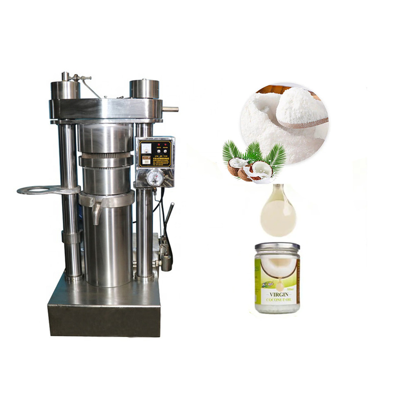 Temperature Range 0-100C Coconut Oil Extraction Machine For Big Production