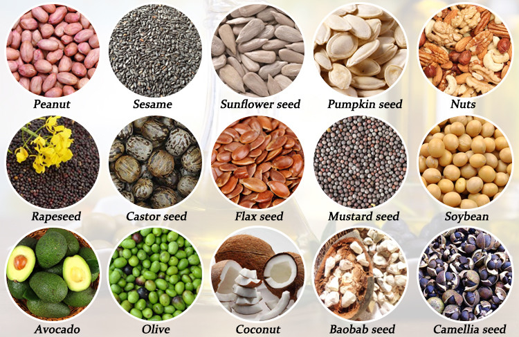 Features Improved Oil Output Rate And 90%-95% Oil Yield For Hydraulic Oil Press Machine
