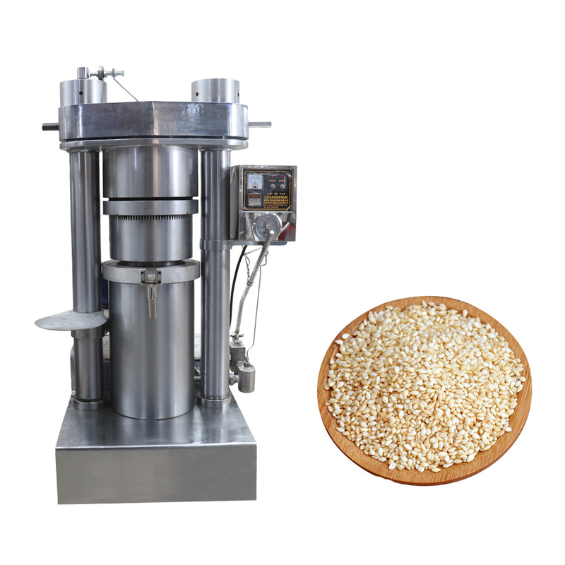 0.65-1.6T/24h Capacity Hydraulic Oil Press Machine For Peanut Final Oil Edible Oil