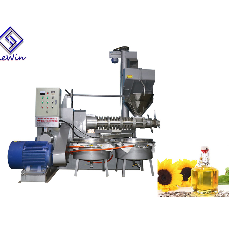 Stable Screw Type Press Machine Cold Press Oil Expeller Machine 1980kg Weight