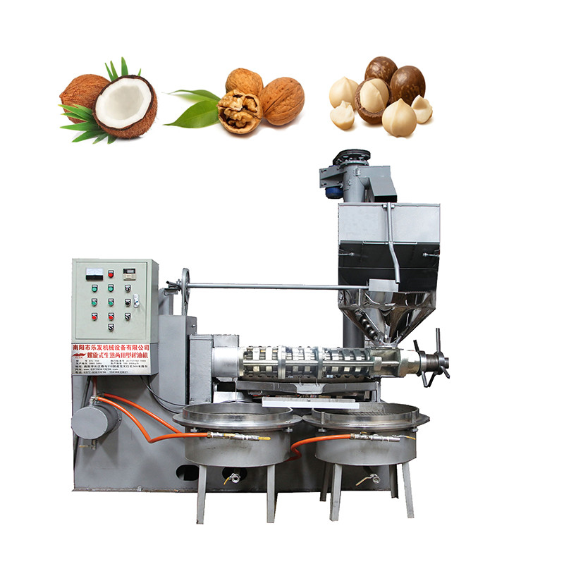 Stable Screw Type Press Machine Cold Press Oil Expeller Machine 1980kg Weight