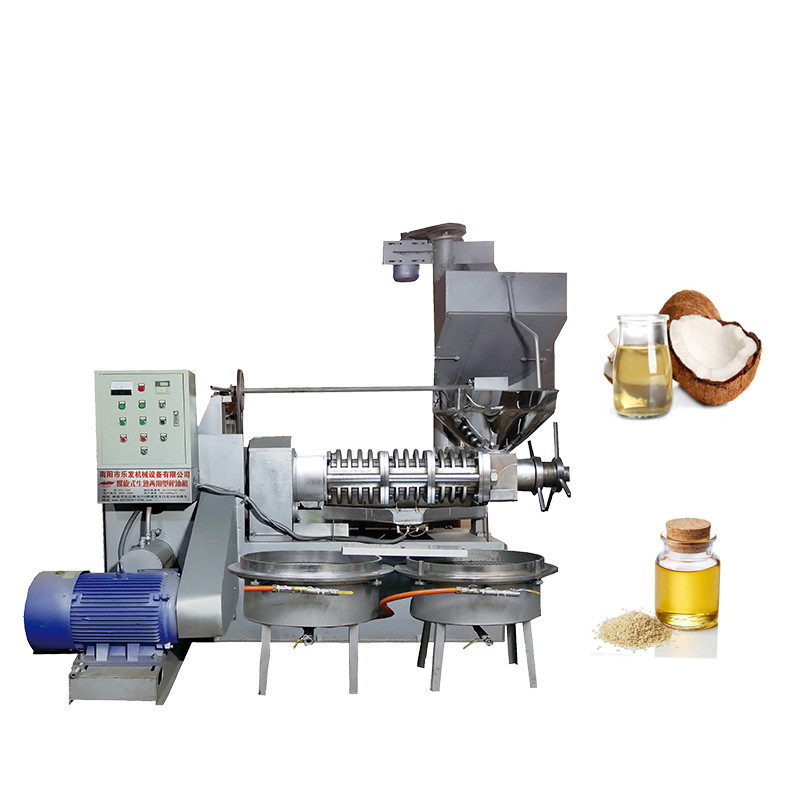 Stable Performance Cold Press Oil Extractor / Sesame Oil Press Machine 1800 Kg Weight