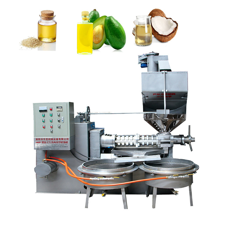 Stable Performance Cold Press Oil Extractor / Sesame Oil Press Machine 1800 Kg Weight