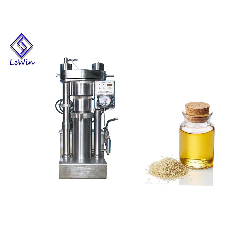 Sesame Oil Produce Line 230 Mm Hydraulic Cold Press Machine For Factory