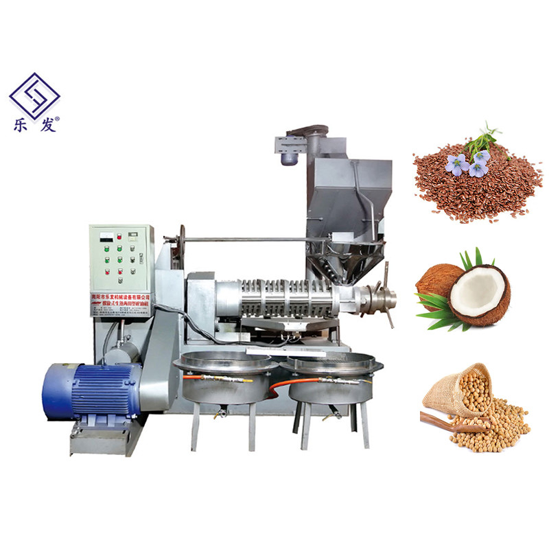 Customized Voltage Camellia Oil Manufacturing Machine With Oil Cake Feeding System