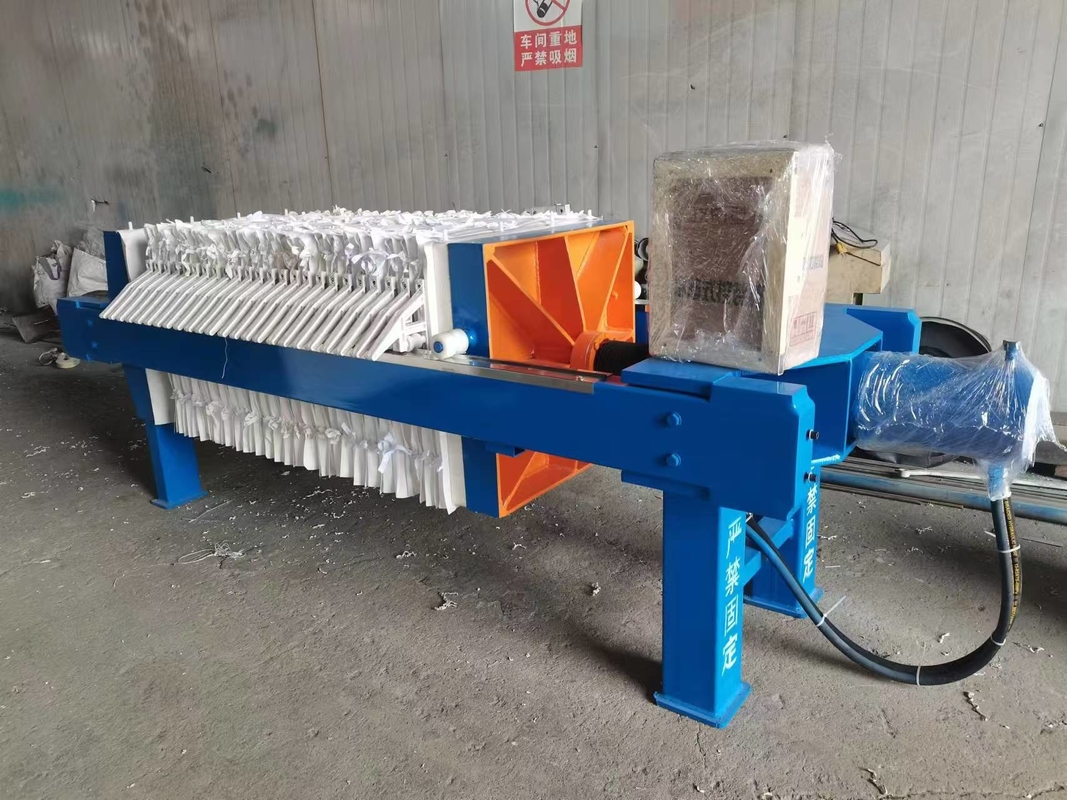 Large Capacity Plate Frame Filter Machine For Crude Oil Commercial Precise Solid Liquid Filtration Machine