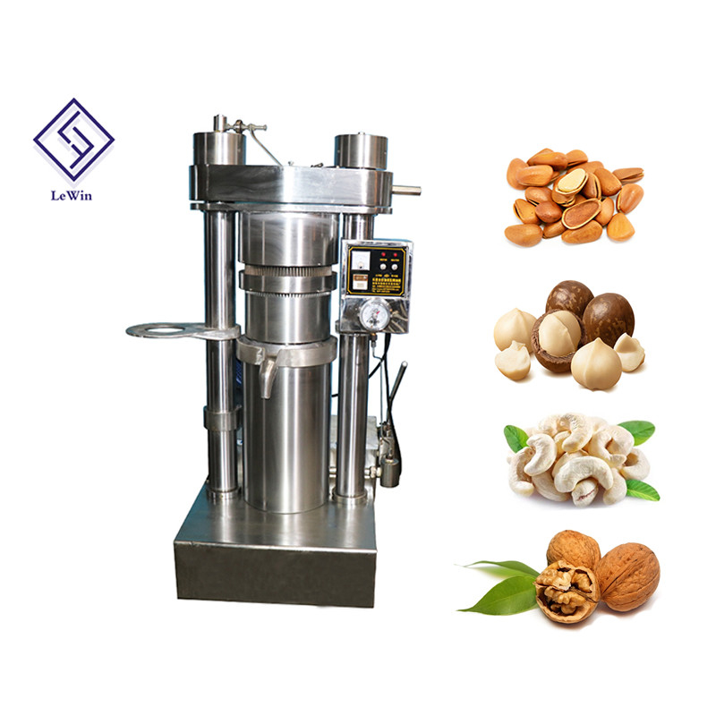 Walnut Oil Press Industrial Oil Press Machine High Oil Yield 380V Voltage