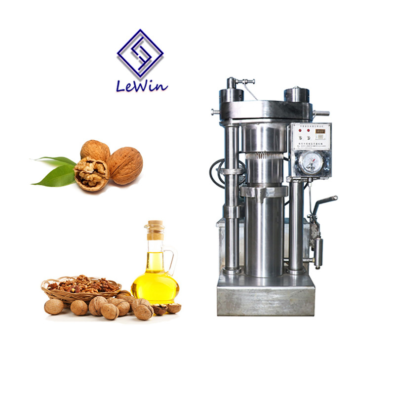 Walnut Oil Press Industrial Oil Press Machine High Oil Yield 380V Voltage