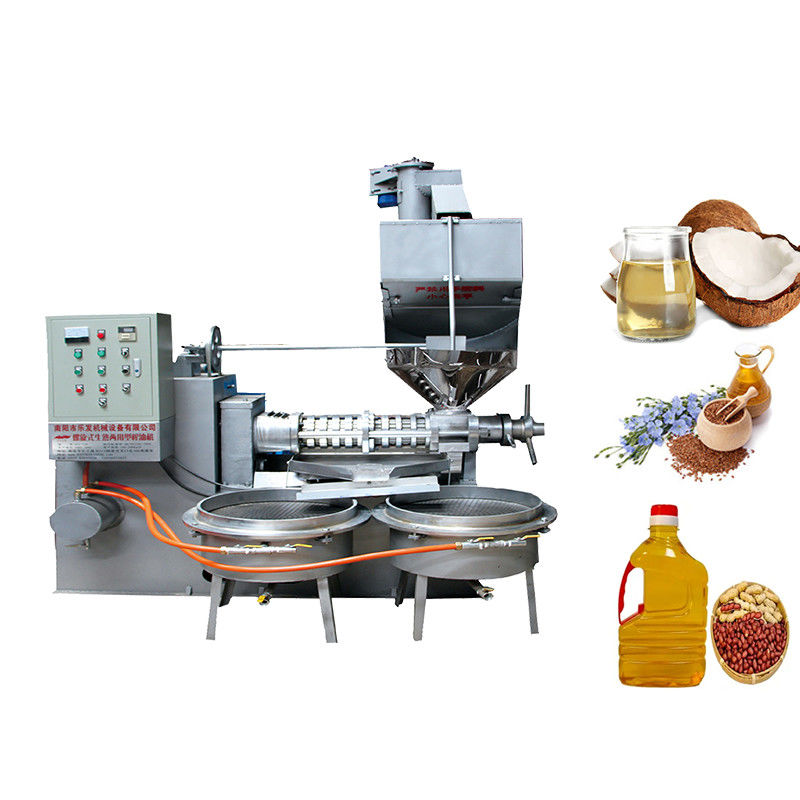 Alloy Steel Screw Oil Press Machine Popular Cooking Oil Extraction Machine Peanut Oil Press Machine