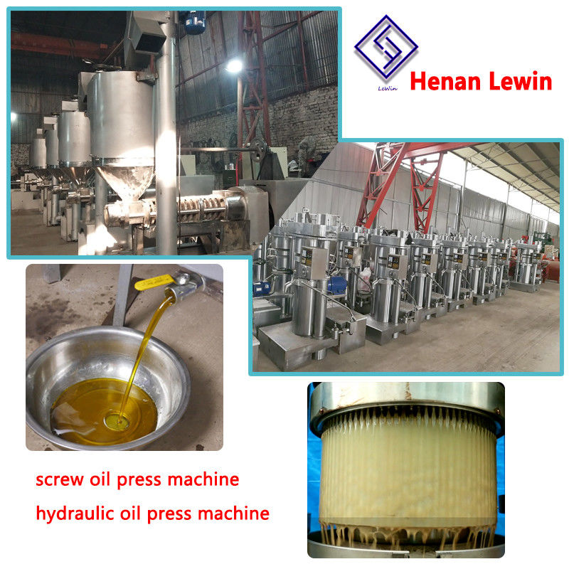 Hydraulic Almond Oil Extraction Machine Alloy Material 60 Mpa Pressure