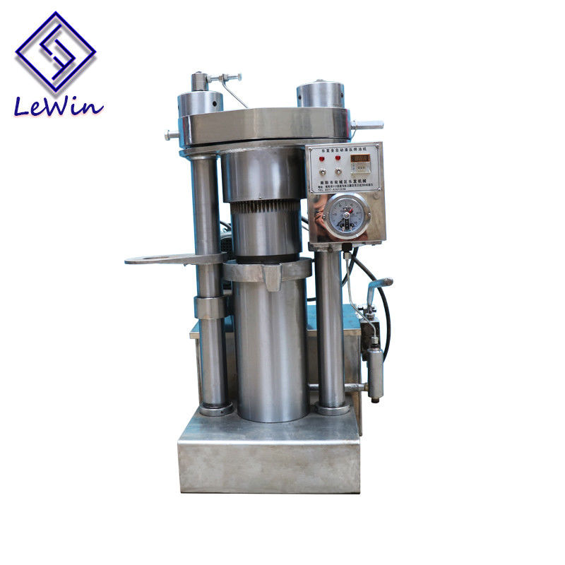 Cooking Oil Hydraulic Oil Press Machine Simple Operation For Oil Plant