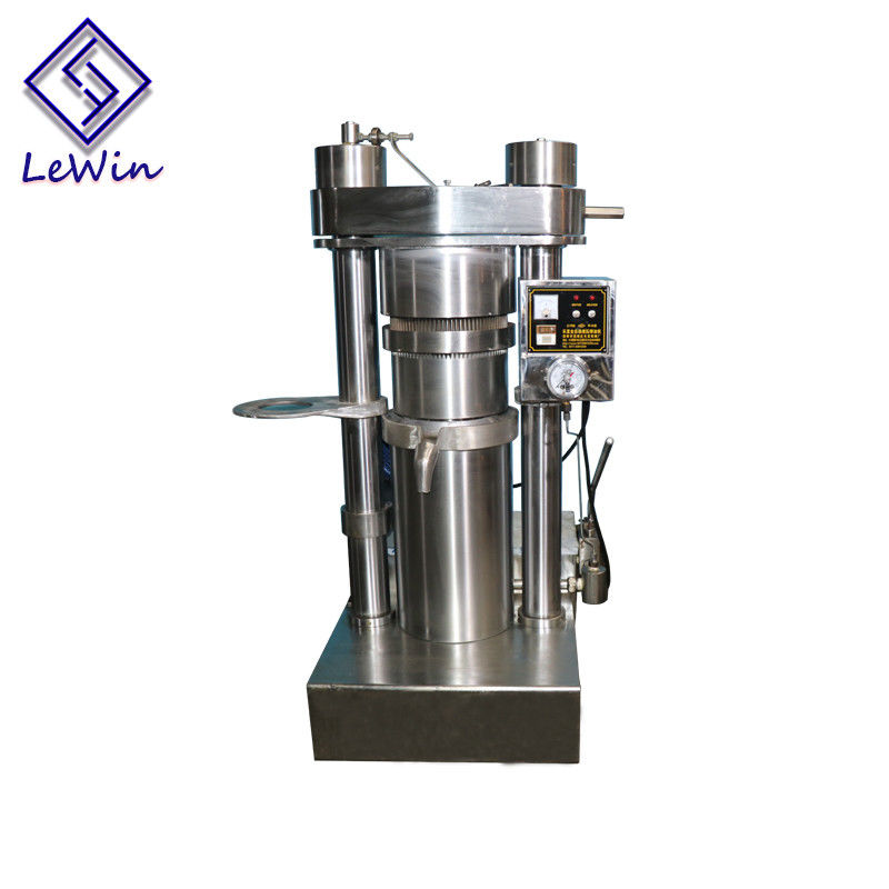 High Capacity Small Oil Press Machine , Olive Oil Press Machine With 60Mpa