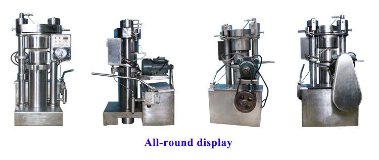 60 MPa Domestic Oil Press Machine , High Oil Rate Cooking Oil Processing Machine