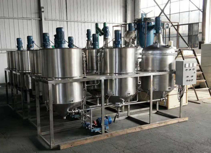 High Efficiency Edible Oil Processing Equipment , Food Oil Processing Machine