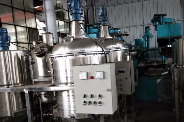 Low Noise Soya Bean Oil Refining Machine , Crude Oil Extraction Machine