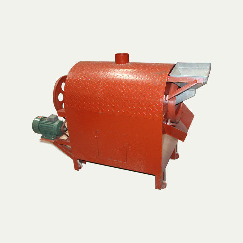 Large Capacity 1.1 Kw Nut Roasting Machine 25 Kg Per Time Yellow Color