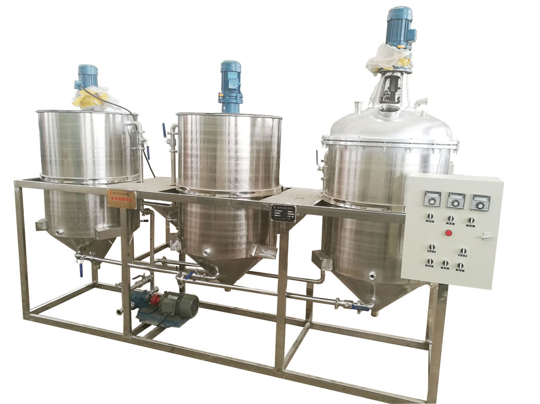 High Efficiency Oil Refinery Machine 380v Voltage For Healthy Pure Oil