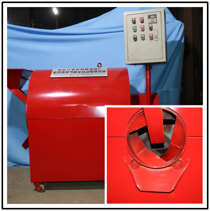 Electric Peanut Roasting Machine / Nut Roasting Equipment With High Temperature