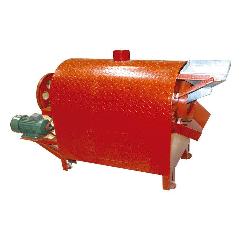 15 Kw High Capacity Industrial Roasting Machine Horizontal Cylinder Structure