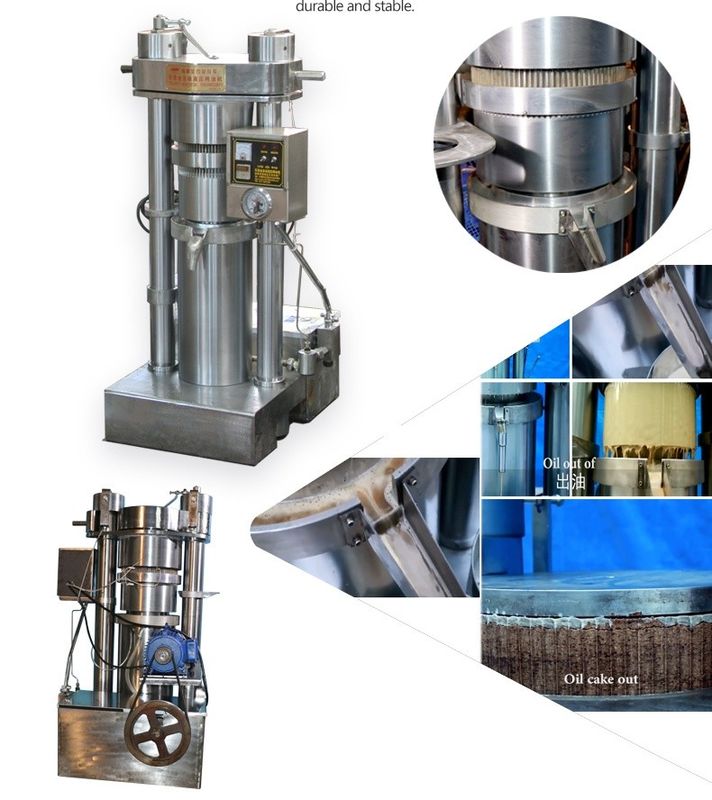 Automatic Sesame Industrial Oil Press Machine With Simple Operation
