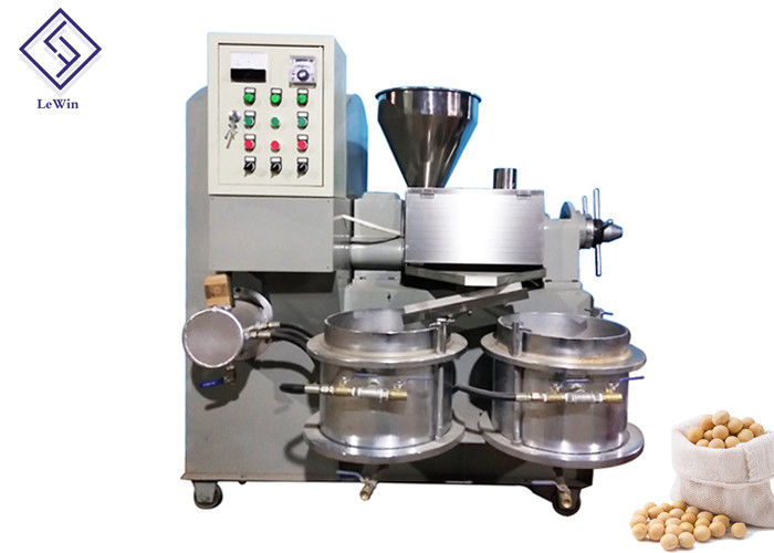 High Oil Rate Screw Oil Press Machine Sunflower Oil Expeller Machine With L Shape Feeding System