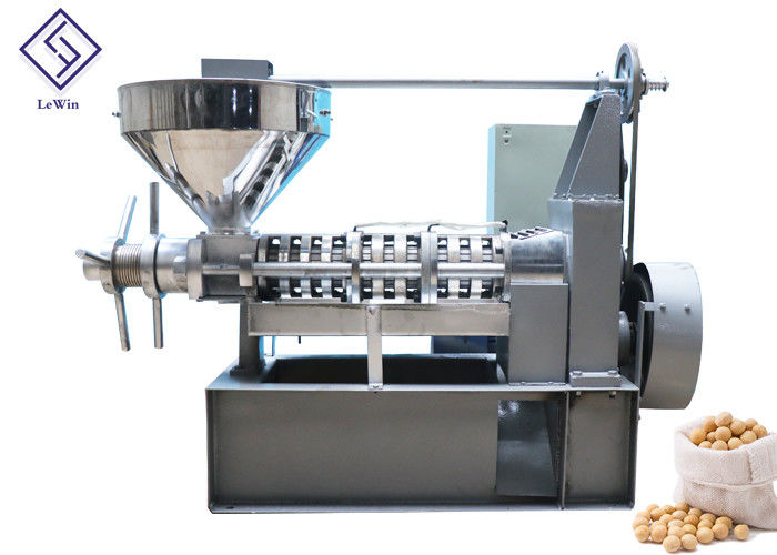 Top oil yield high capacity oil making machine with oil filter system