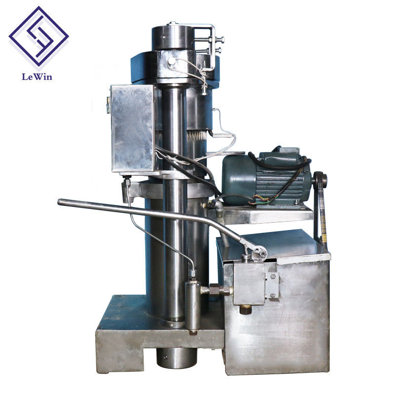 Full Automatical Industrial Oil Press Machine Alloy Steel Material Strong Performance