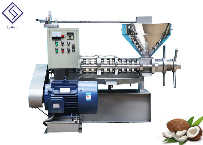 Large capacity cold oil press machine is suitable for kinds of oil seeds