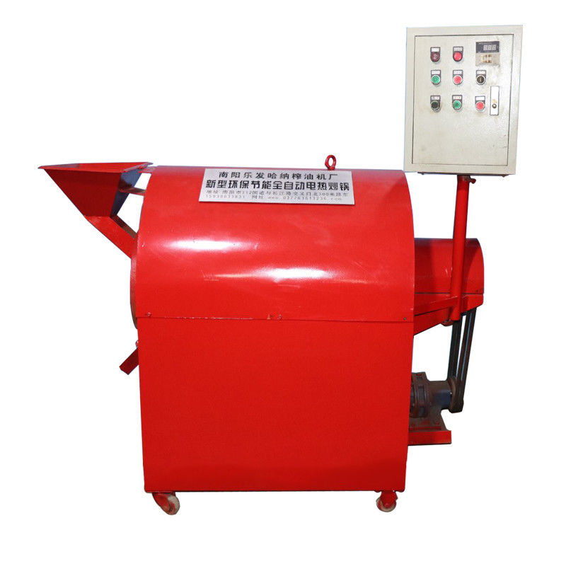 Chestnut Peanuts Industrial Roasting Machine With Automatic Discharge