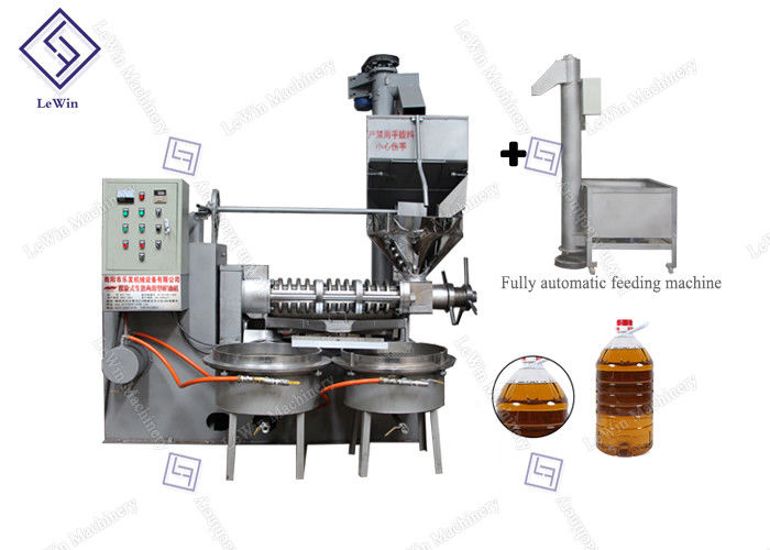 Groundnut Soybean Screw Oil Expeller 30kw Power With High Efficiency