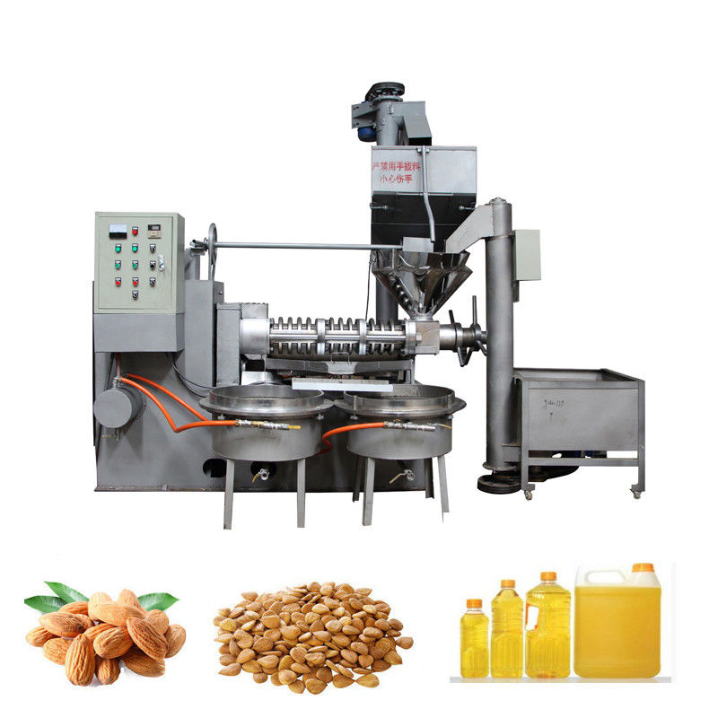 High Oil Yield Cold Making Screw Oil Press Machine Flaxseed Oil Extraction Machine